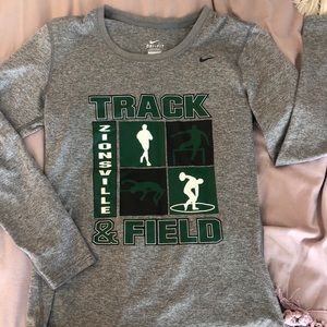 Longs sleeve dry fit track and felid shirt